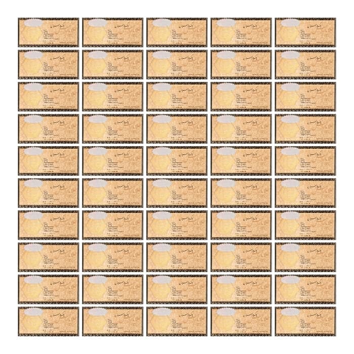 سکه طلا پارس 300 سوتی 18 عیار بسته 50 عددی