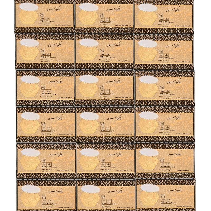 سکه طلا پارس 400 سوتی 18 عیار بسته 18 عددی