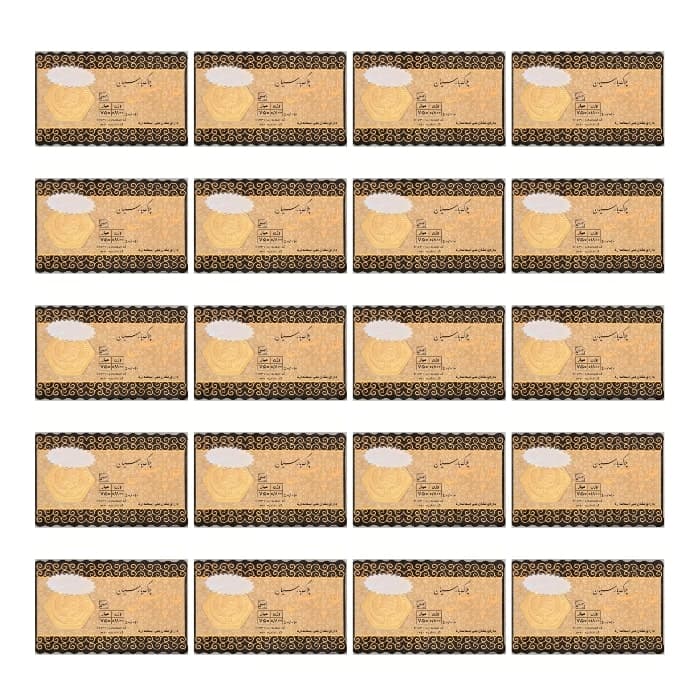 سکه طلا پارس 800 سوتی 18 عیار بسته 20 عددی
