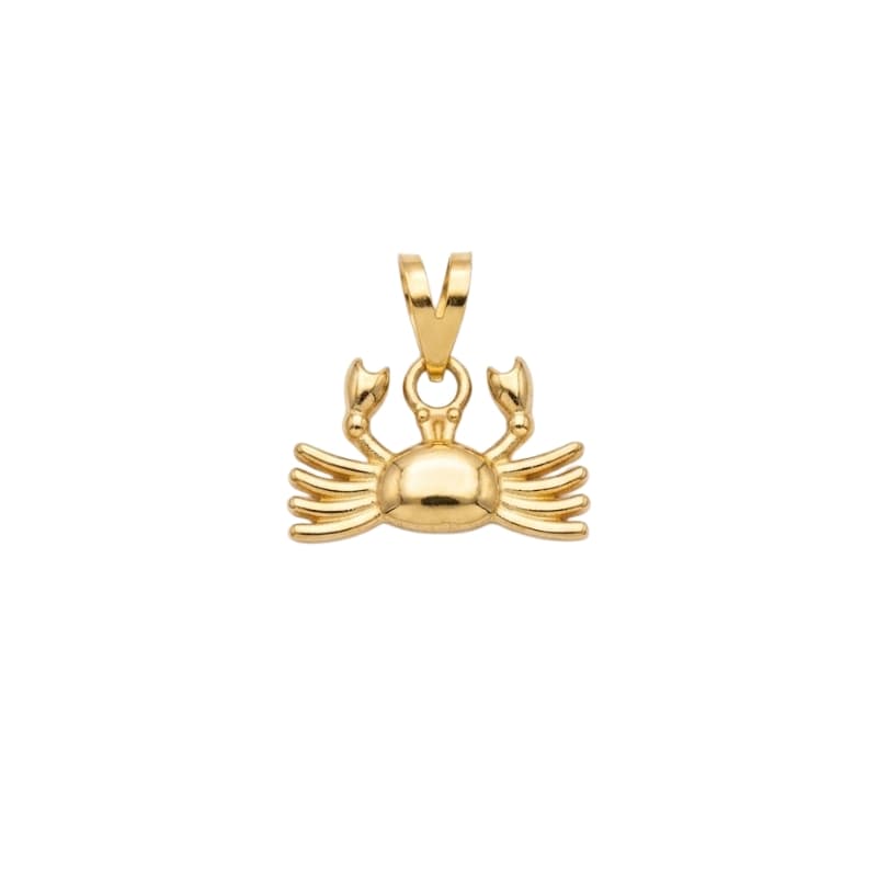 آویز طلا ۱۸ عیار طرح خرچنگ