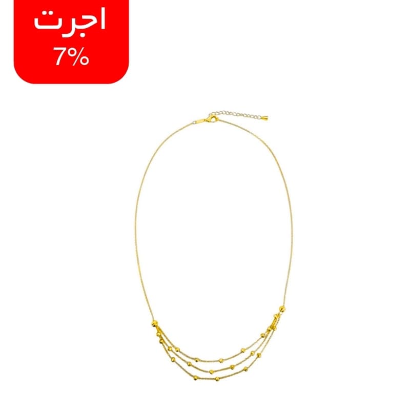 گردنبند طلا ۱۸ عیار فلامینگو و البرنادو سهرج